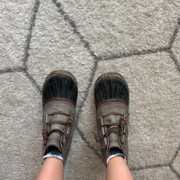 Sorel Women's Out N About Leather Ankle Boots - Picture 7 of 7